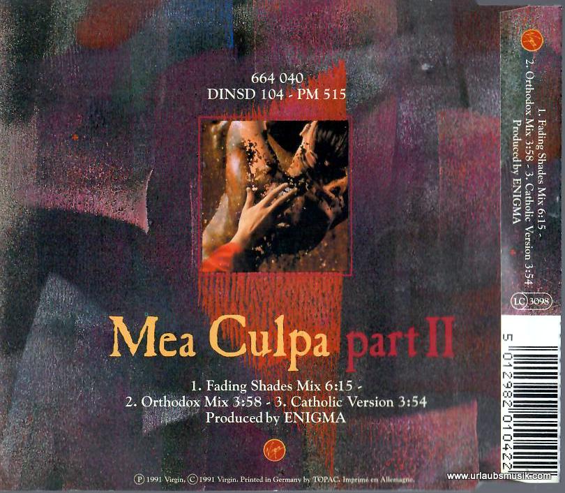 Enigma – Mea Culpa Part II / CD 2