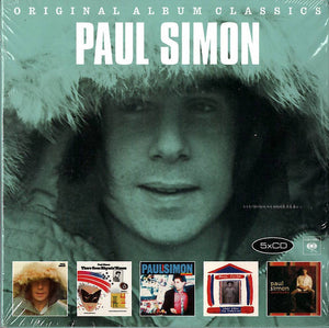 Paul Simon - Original Album Classics /  5 CD Sammlung im Cardsleeve - neu & ovp Neuware