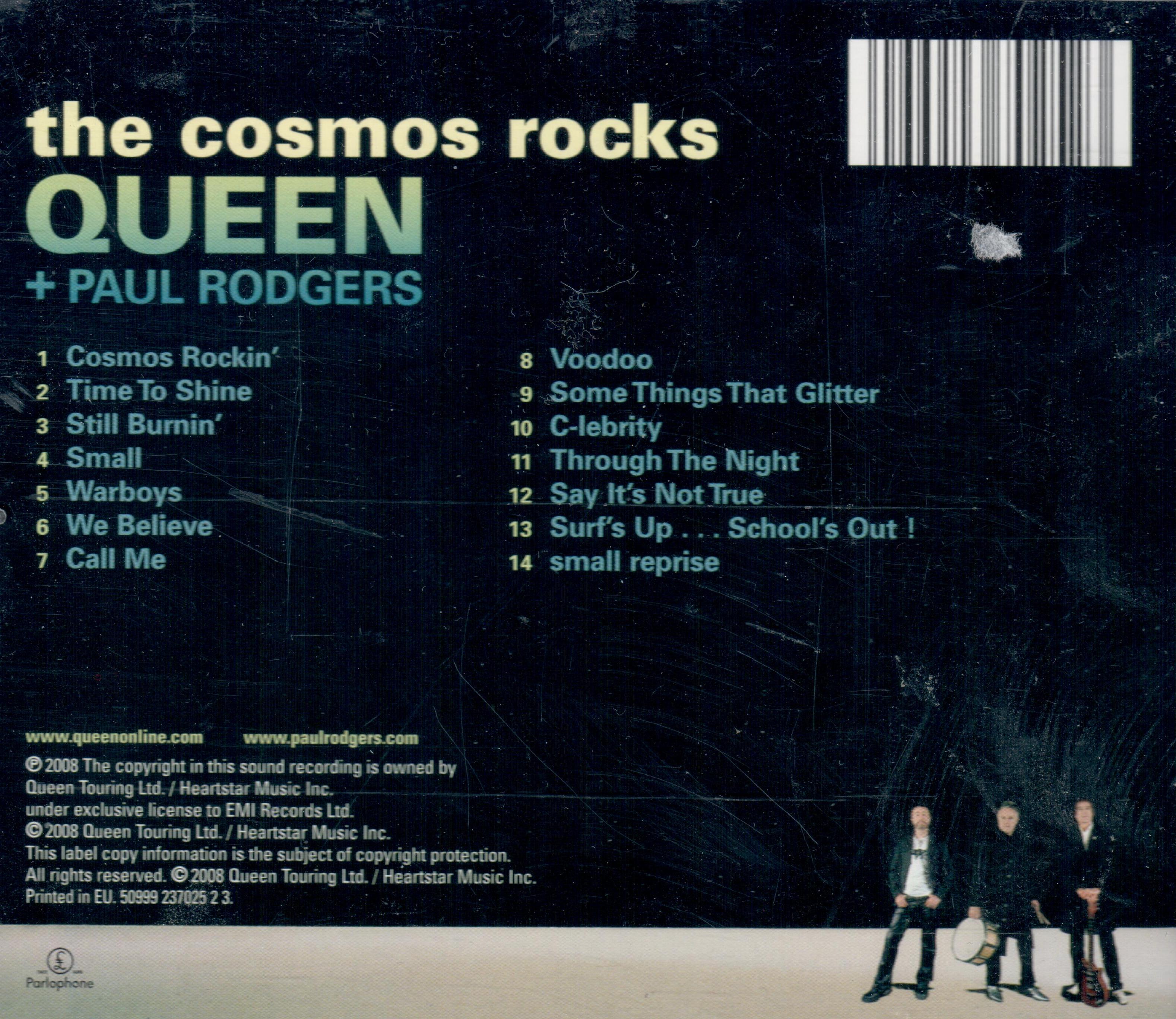 QUEEN & PAUL RODGERS - THE COSMOS ROCKS / CD Album