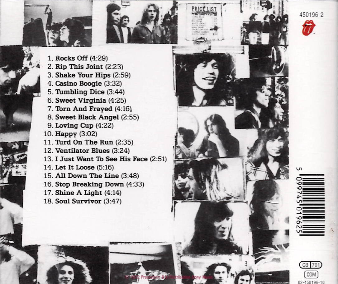 THE ROLLING STONES - EXILE ON MAIN ST