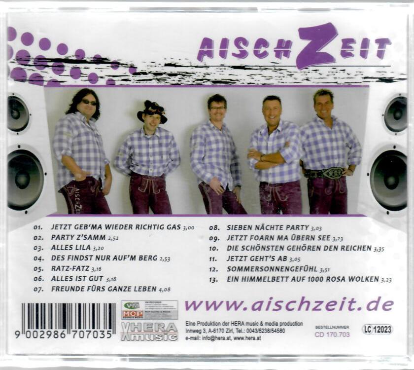 AischZeit - Alles Lila / CD Album - neu & ovp Neuware 2