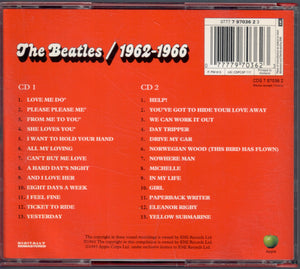 THE BEATLES - 1962-1966 - RED ALBUM / 2 CDs 