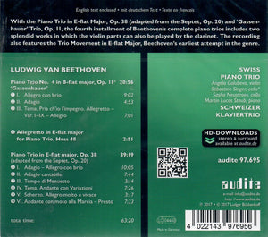 Swiss Piano Trio - Beethoven - Complete Works For Piano Trio Vol. IV / CD - neu & ovp Neuware 2