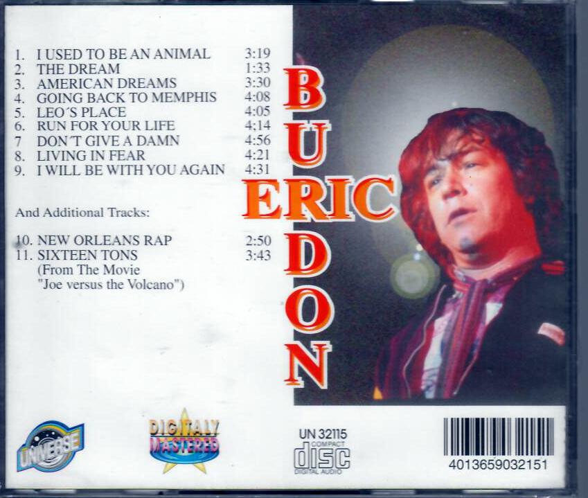 Eric Burdon - I Used to Be An Animal 