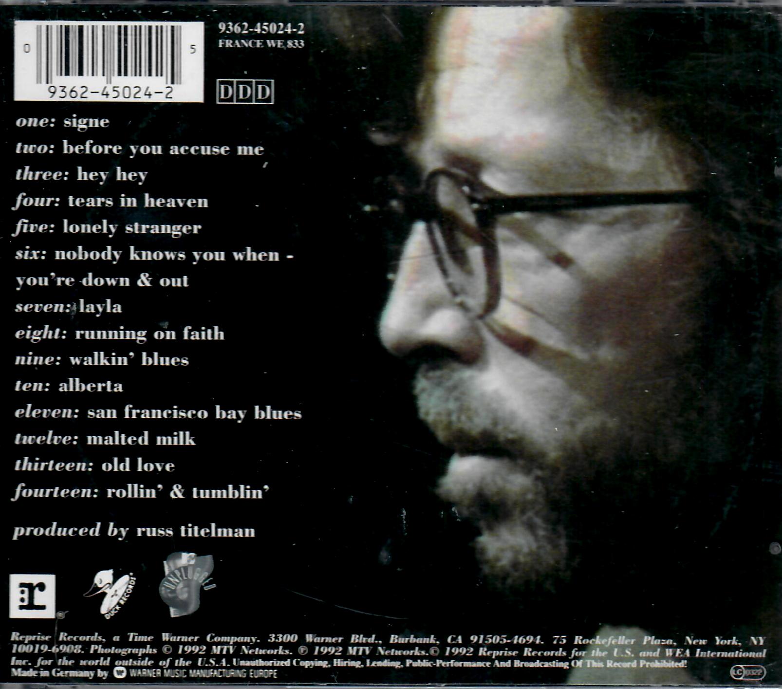 Eric Clapton - Unplugged