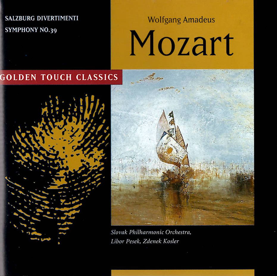 WOLFGANG AMADEUS MOZART - GOLDEN TOUCH CLASSICS -  Symphonies Nos. 35, 36, 26