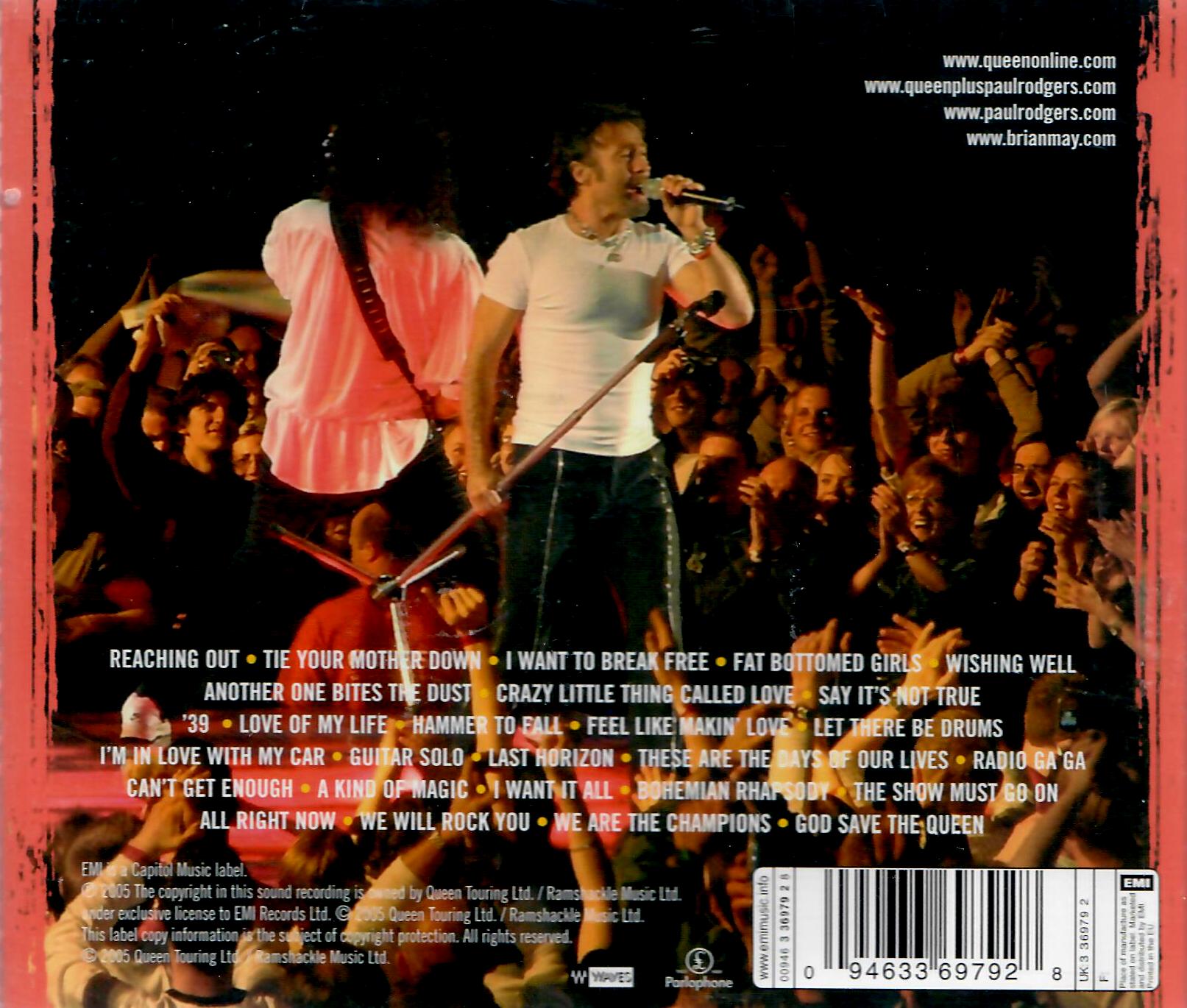 Queen & Paul Rodgers - Return Of The Champions - Live / 2 CDs