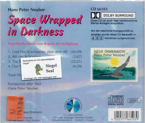 Hans Peter Neuber - Space Wrapped In Darkness / CD - neu & ovp Neuware