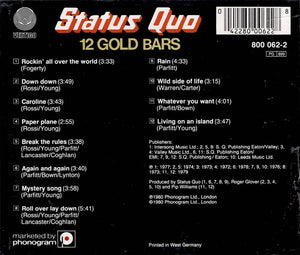 STATUS QUO - 12 GOLD BARS