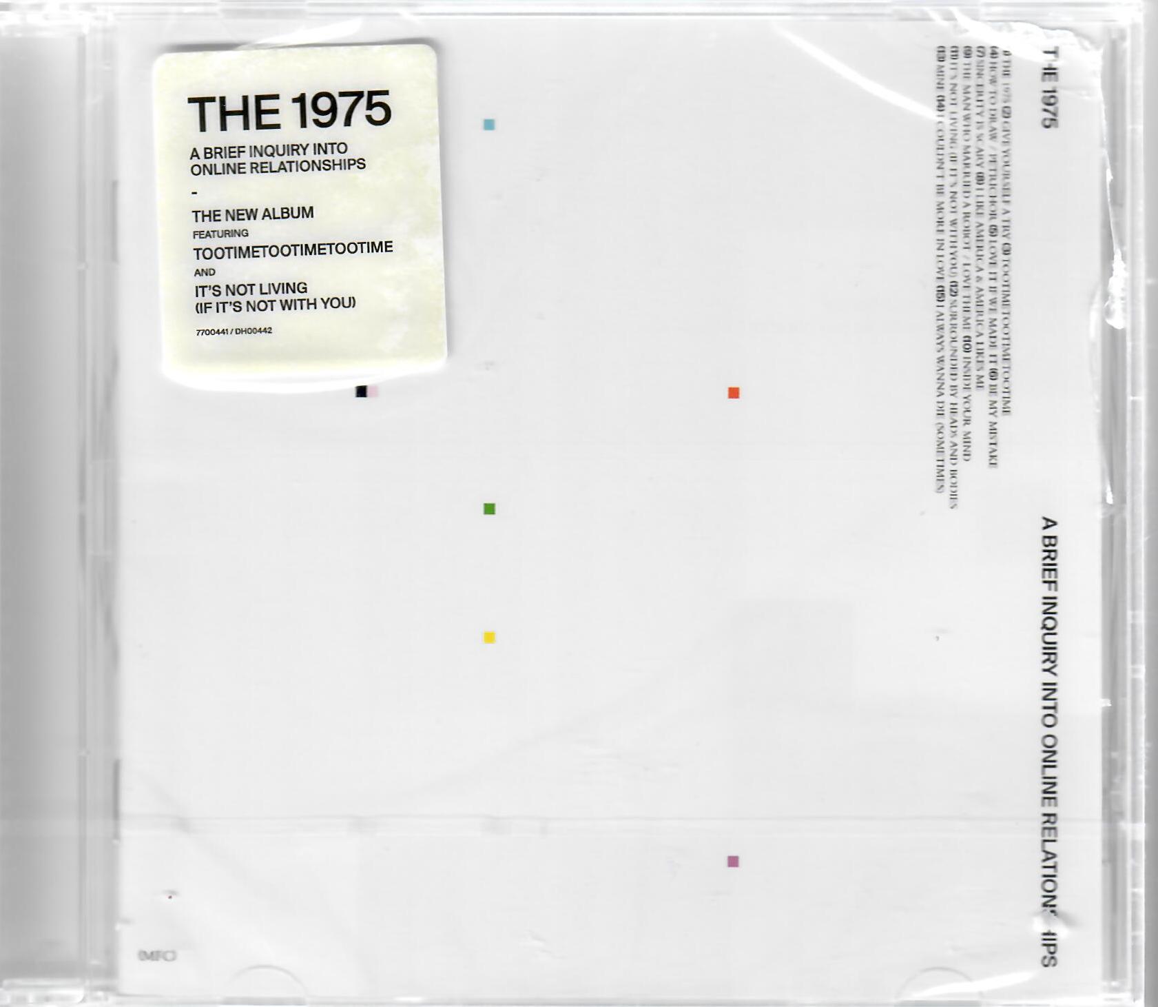 The 1975 - A Brief Inquiry Into Online Relationships / CD Album - neu & ovp Neuware