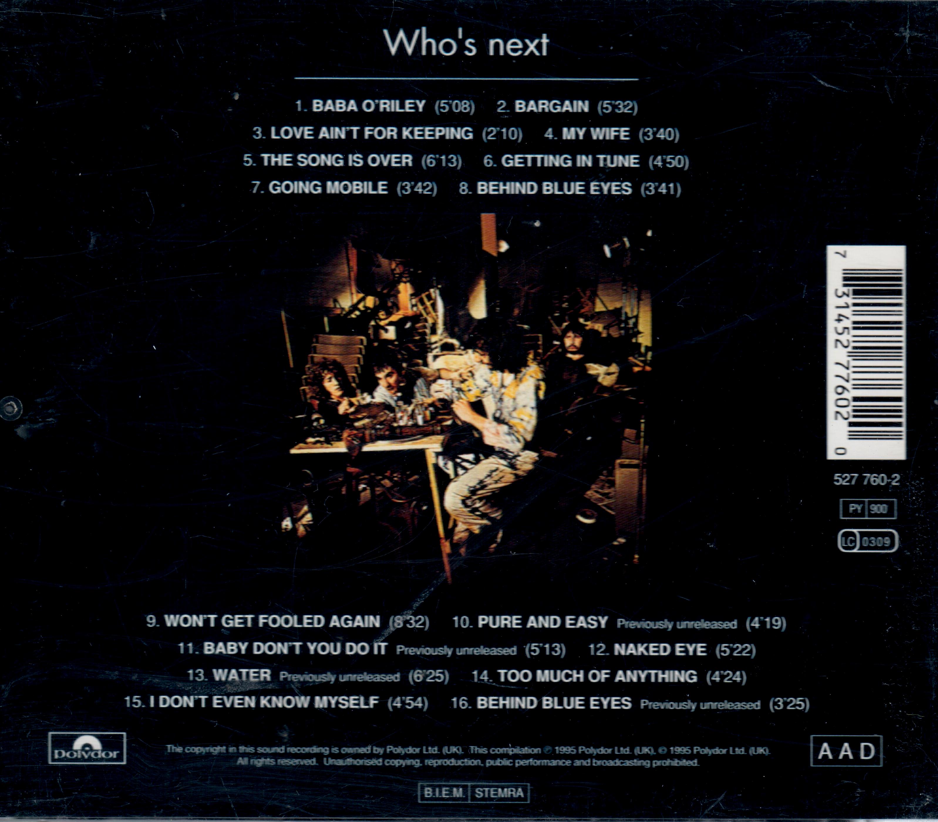 The Who - Who's Next / CD Album