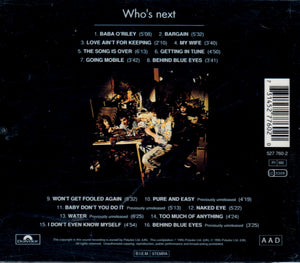 The Who - Who's Next / CD Album