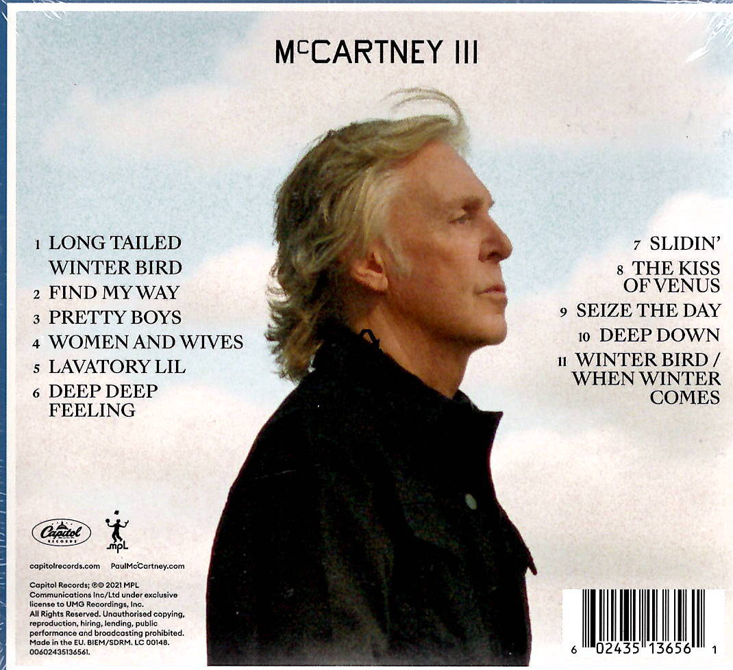 Paul McCartney - McCartney III / CD Album / 11 Songs - neu & ovp Neuware