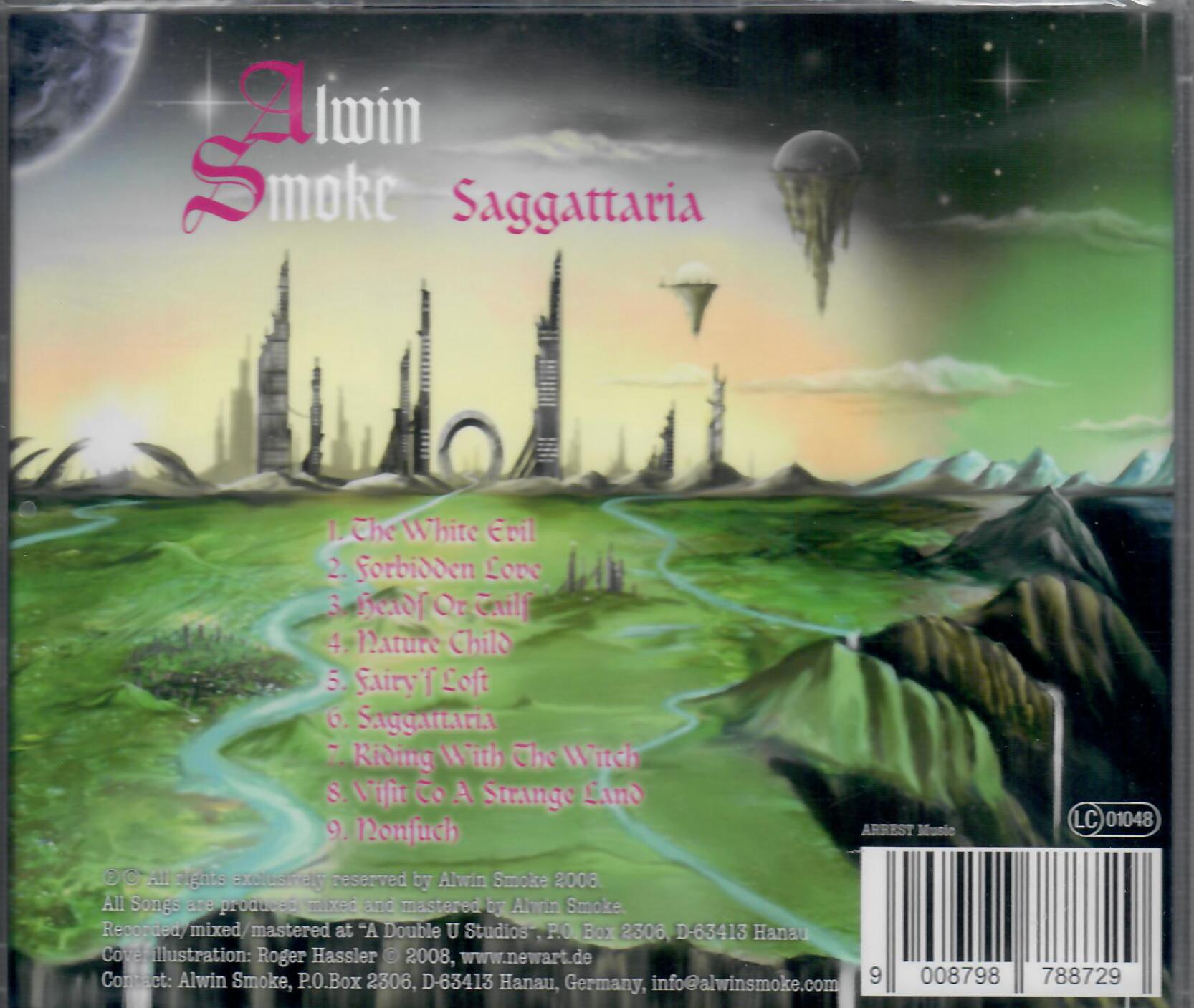 Alwin Smoke - Saggattaria / CD Album  - neu & ovp Neuware b